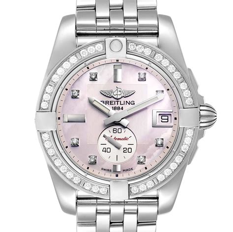 breitling women's watch with diamonds